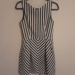 Zara striped minidress